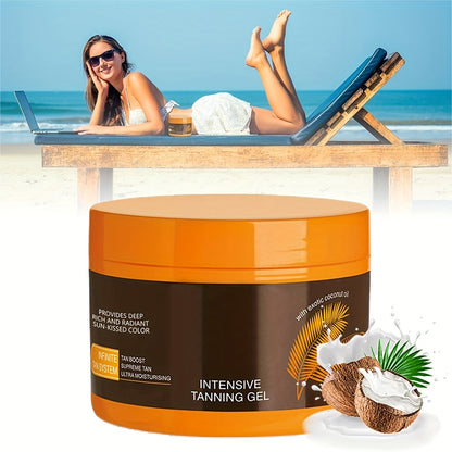 Bronze Tanning Gel, Sun-Bed & Outdoor Sunbathing