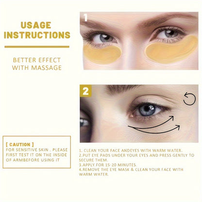 Pure Natural Gold Eye Mask--Moisturizing