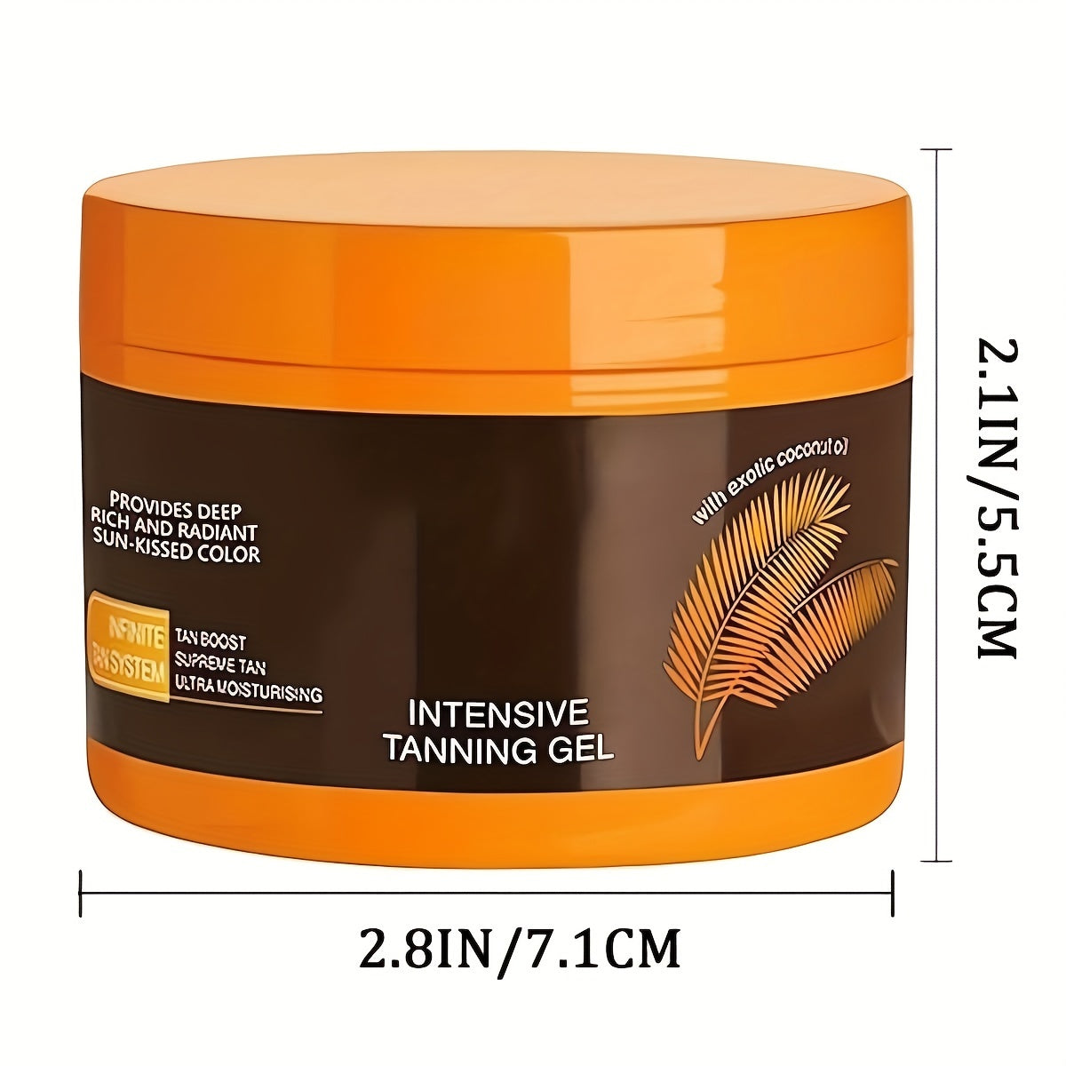 Bronze Tanning Gel, Sun-Bed & Outdoor Sunbathing