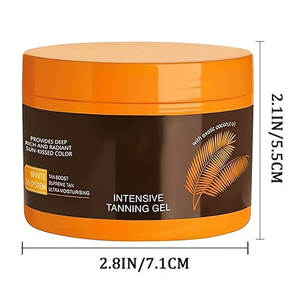 Bronze Tanning Gel, Sun-Bed & Outdoor Sunbathing