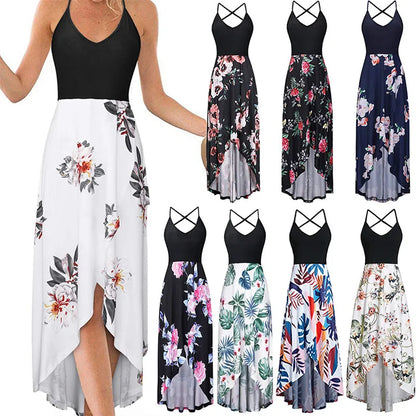 Casual Printed Summer Long Dress