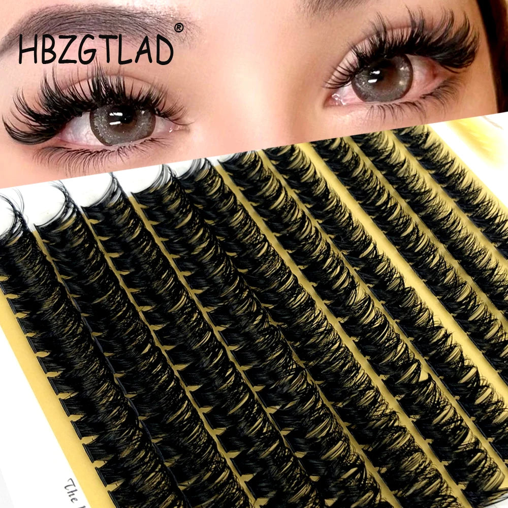 10D/20D/30D/40D/60D/80D/100 Eyelashes Extension  Natural Thick Mink Faux Eyelash 3D Russia Individual Makeup Lash Cluster Lashes