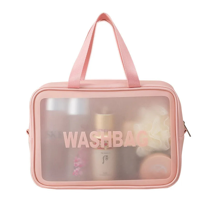 PU Women Travel Storage Bag Cosmetic Makeup Bag